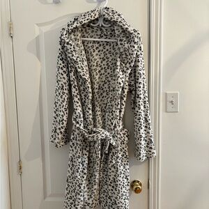 Leopard Print Women's Robe